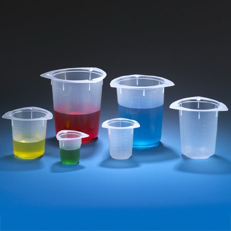 Globe Scientific Beaker Tri-Corner Polypropylene 800 mL - 3644