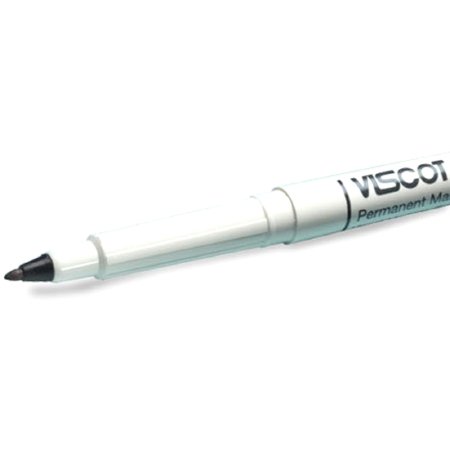 1411 - Permanent Ink Marker Black Fine Tip Sterile - 1411S-100