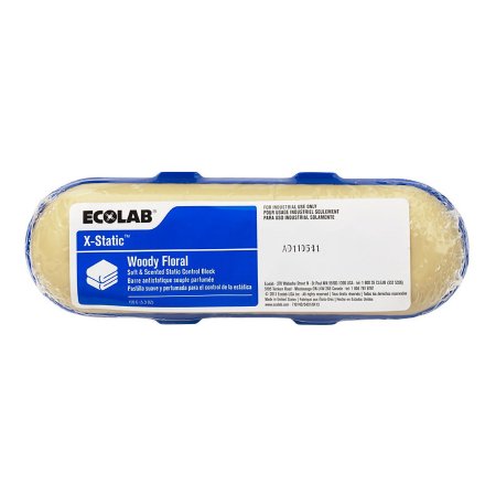 X-Static - Static Control Dryer Block 150 Gram Plastic Wrap Solid Woody Floral Scent - 6110317
