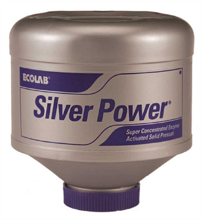 Ecolab Solid Silver Power Dish Detergent 8 Lbs. - 6112922