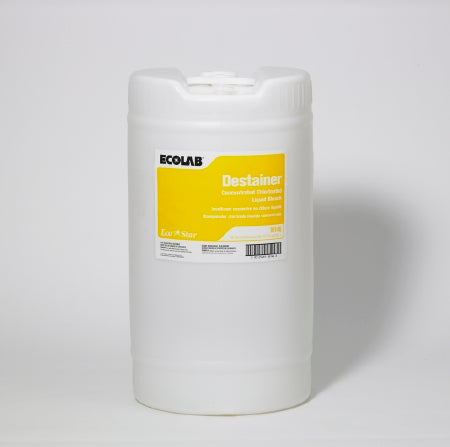 Ecolab Laundri Destainer Bleach 5 Gallon Liquid - 6115982