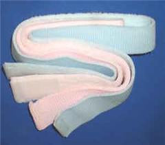 Clinical Health Products Abdominal Transducer Belt 1.5 X 40.5 Inch, Pink, Blue, Reusable, With Velcro Tabs For Fetal Monitoring - E9005BA