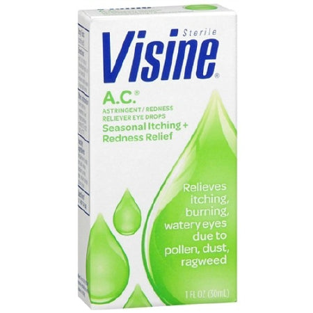 Johnson & Johnson Consumer Visine AC Irritated Eye Relief 0.5 oz. Eye Drops - 312547493772