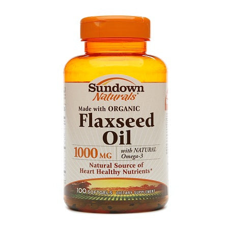 US Nutrition Sundown Naturals Omega 3 Supplement Fish Oil 1000 mg Strength Softgel 100 per Bottle - 3076801138