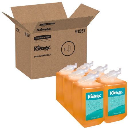 Kimberly Clark Kleenex Shampoo and Body Wash 1000 mL Dispenser Refill Bottle Citrus Scent - 91557