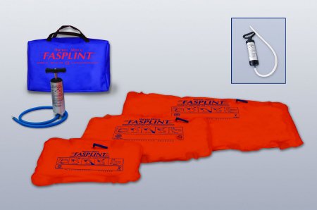 Hartwell Medical Fasplint Vacuum Splint Kit Inflatable Splint 7 X 11-3/4 X 19 Inch In Carry Case - FS 9000RC