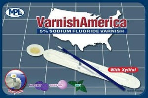 Plak Smacker VarnishAmerica Fluoride Varnish 0.25 mL X 32 per Box Bubblegum Flavor - 07-0010