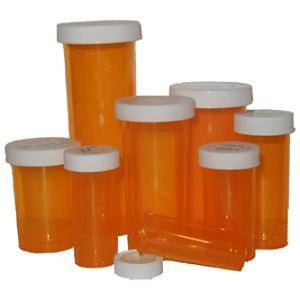 AMBER W/CHLD RESIST CAP Vial