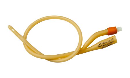 Teleflex Medical Rusch Gold Foley Catheter 3-Way Standard Tip 30 cc Balloon 16 Fr. Silicone Coated Latex - 183430160