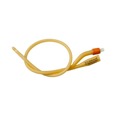 Rusch Gold - Foley Catheter 3-Way Standard Tip 30 cc Balloon 16 Fr. Silicone Coated Latex - 183430160