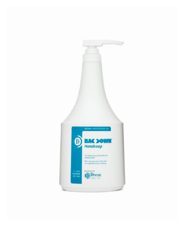 Bacdown - Soap Liquid 16 oz. Pump Bottle Almond Scent - 7018