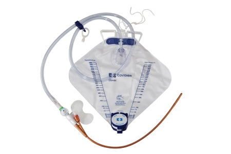 Dover Premium - Indwelling Catheter Kit Foley 18 Fr. 5 cc Balloon Silver Hydrogel Coated Silicone - PP18XSD