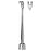 Sklar Instruments Hook Guthrie 5" Large Sharp Double Prongs Stainless Steel Ea - 47-2650