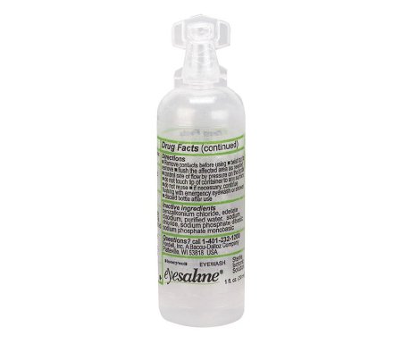 Eyesaline - Eyewash Solution 1 oz. Squeeze Bottle - 3PVT3