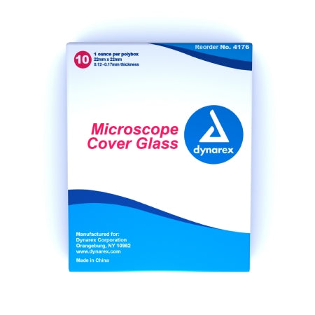 Dynarex Microscope Cover Glass 0.12-0.17 mm - 4176