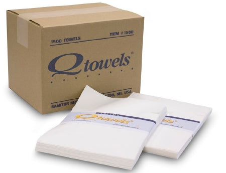Sanitor Manufacturing Q-Towels Paper Towel Flat 9 X 12 Inch - Q