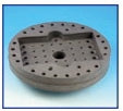 Globe Scientific Combo Head Holds 66 Tubes (38 X 1.5 mL and 28 X 0.5 mL) or One Microplate For Tubes and Microplates - 500-CH