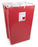 McKesson McKesson Prevent Sharps Container 24-3/5 H X 17-3/10 W X 13 L Inch 18 Gallon Red - 2268