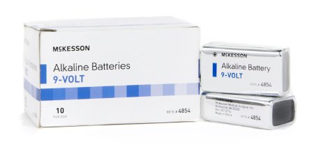 McKesson McKesson Alkaline Battery 9V Cell 9V Disposable - 4854