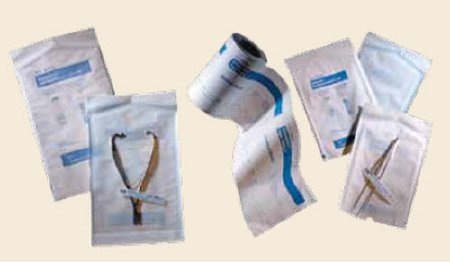 Cardinal - Sterilization Pouch Ethylene Oxide (EO) Gas / Steam 10-1/2 X 28 Inch Transparent / White Self Seal Paper / Film - 92028