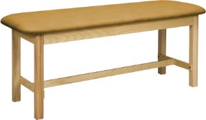 McKesson McKesson H-Brace Exam Table Fixed Height 400 Lbs. - 2060F-DTANNAT