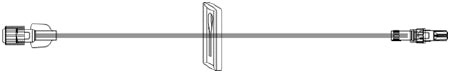 ICU Medical Extension Set 72 Inch Tubing Without Ports 1.3 mL Priming Volume DEHP-Free - SC9061