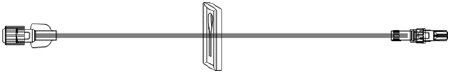 ICU Medical - Extension Set 72 Inch Tubing Without Ports 1.3 mL Priming Volume DEHP-Free - SC9061