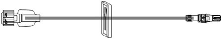 ICU Medical Extension Set 72 Inch Tubing Without Ports 2.1 mL Priming Volume DEHP-Free - SC9075