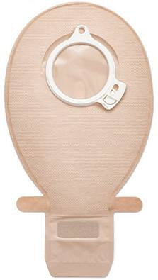 Coloplast SenSura Flex Filtered Ostomy Pouch Kit Two-Piece System Maxi 3/8 to 2-3/4 Inch Stoma Drainable Flat, Trim to Fit - 21001