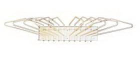 Alimed Compact Apron Rack Wall Mounted Almond - 921984
