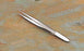 ADC - Splinter Forceps 3-1/2 Inch Length Floor Grade Stainless Steel NonSterile NonLocking Thumb Handle Straight Fine Serrated Tips - 3328