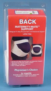 Maternity-Mate - Maternity Support Belt X-Large Hook and Loop Closure 36 to 44 Inch Waist Circumference 8 Inch Back Height to 4 Inch Front Height Adult - 50002575