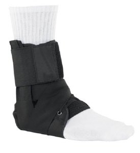 Breg - Ankle Brace Medium Lace-Up / Figure-8 Strap Closure Left or Right Foot - 100621-030