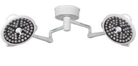 System Two - Surgical Light Dual Ceiling Mount LED 240 Watt White - XLDS-S22
