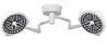 System Two - Surgical Light Dual Ceiling Mount LED 240 Watt White - XLDS-S22
