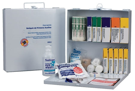 Acme United First Aid Kit 50 Persons Metal Case - 226-U/FAO