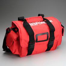 Acme United The First Aid Only First Responder Bag Red 7-1/2 X 8-3/4 X 16 Inch - 520-FR/BAG-FAO