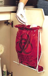 Grainger - Biohazard Waste Bag 3 gal. Red Bag Polyethylene 13 X 20 Inch - 3UAF3