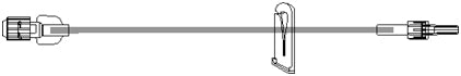ICU Medical Extension Set 72 Inch Tubing Without Port DEHP-Free - B2011