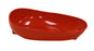 FabLife - Non-Skid Scoop Dish Red Reusable Plastic 7-1/4 Inch Diameter - 62-0141