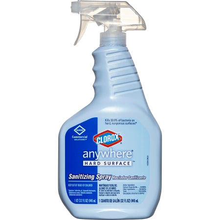 Saalfeld Redistribution Clorox Anywhere Surface Disinfectant Liquid 32 oz. Bottle Bleach Scent - 1698