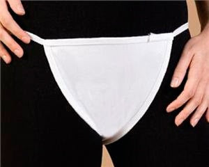 Medico International - Bikini Panty White One Size Fits Most Disposable - T-650