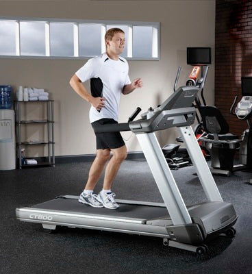 Fitness Systems Treadmill 6 Cushions, Stout, Short Lateral Dipped Tubing Handrails 35 X 57 X 84 Inch - CT800