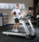 Fitness Systems Treadmill 6 Cushions, Stout, Short Lateral Dipped Tubing Handrails 35 X 57 X 84 Inch - CT800