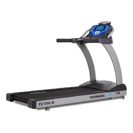 PS100 Series - Treadmill 1,000 lbs. of Thrust Incline Motor, 1 Inch (0.8 cm) Medium Density Fiberboard Deck, Lubricant Infused Siegling Multi-Ply with PVC Coating Belt, LED Screen, 2 Front Transport Wheels Soft 8 Inch Cord - PS100T