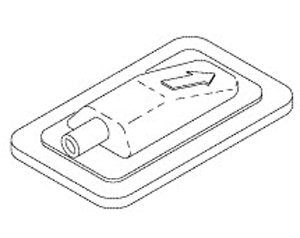 SciCan Sterilizer Biological Filter 1-3/5 X 2-3/4 X 80 Inch, 3/16 Inch ID Hose Connector, Fits Air Compressor - 01-102119S