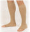 TruForm Truform Compression Stockings Knee High Large Beige Open Toe - 865-BL-LG