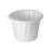 North American Corp Cup Souffle Pleated Paper 0.5 Oz White 20Pk/Case - 180669