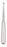 Centurion - Bone Curette Bruns 6-1/4 Inch Length Hollow Handle with Grooves Size 1 Tip Straight Oval Cup Tip - 67395