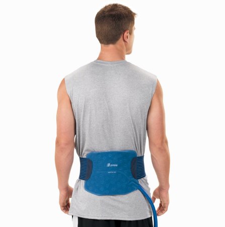 Breg Polar Care Cube with WrapOn Cold Therapy System Hip One Size Fits Most Polyether / Polyurethane Sheet Reusable - 10713
